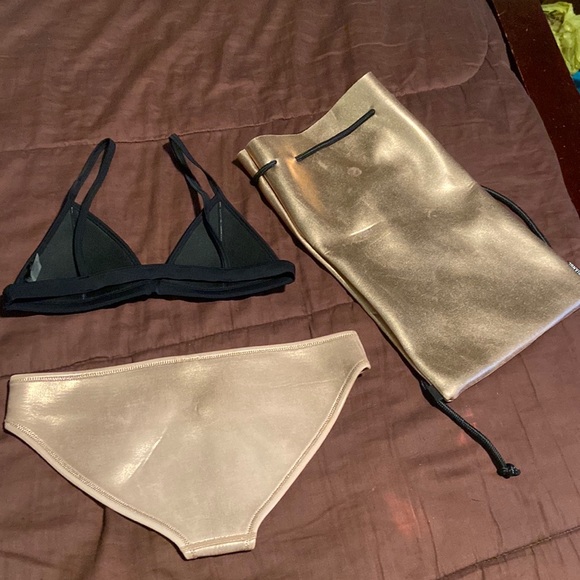 Rose Gold Bikini by Triangl Brand. EUC! - Picture 10 of 16